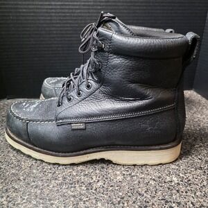 Irish Setter Men's Wingshooter 845 Moc Toe Black Waterproof Work Boots 11 E2